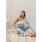 Джинсы женские с высокой посадкой Conte Elegant, размер M, цвет bleach blue