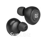 Defender Twins 638 черный,TWS, Bluetooth