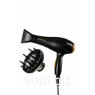 8135  8135 Ariete Professional Фeн Gold Hair, черный с диффузором. AC мотор, 2000 Вт