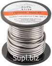 Припой ПОС 61 с канифолью 2 мм, 100 гр.