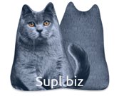 Anti-stress toy "Grey cat", 30 cm Item: MT30001
