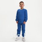 Костюм детский (свитшот, брюки) KAFTAN Basic line, размер 36 (134-140 см), синий