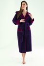 2520 Халат мужской Nusa Triga L/XL фиолетово-бордовый