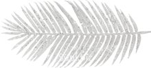 Decorative branch Palm leaf Size: 700x210x10mm