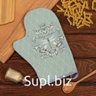 Варежка-прихватка "Vintage collection" 20х28см,саржа, 100% хлопок, ватин 250г/м2