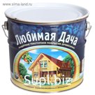 Защитное текстурное покрытие древесины, орех, 2,7 л