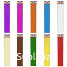 Бумага цветная, крепированная, рулон 250 х 50 см, 10 цв. в ассортименте