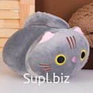 Мягкая игрушка «Котёнок», 20 см, цвет серый